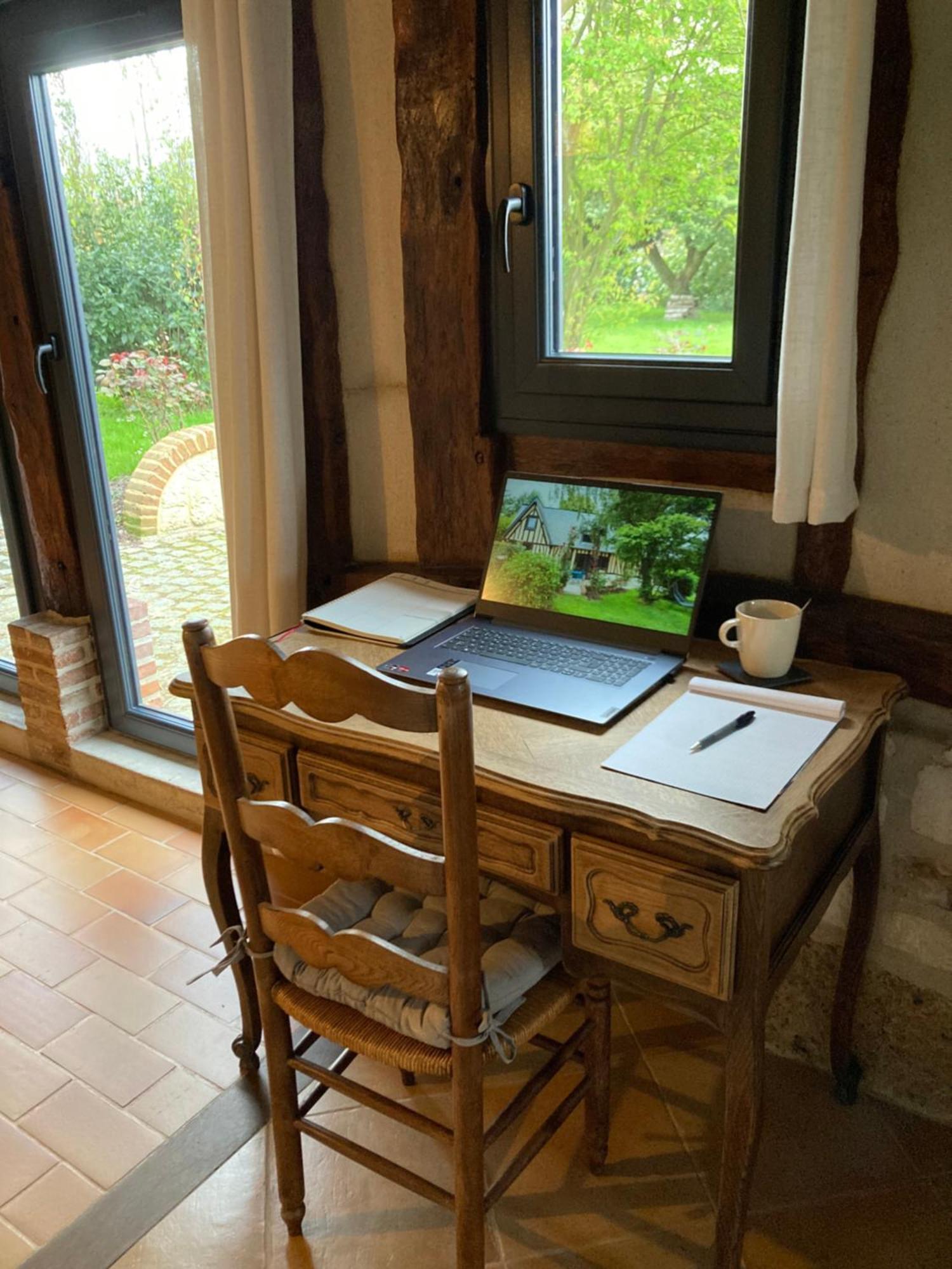 L'Aube Normande Villa Villequier Bagian luar foto
