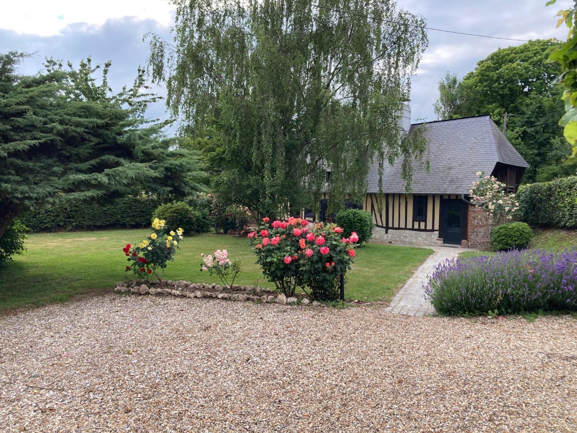 L'Aube Normande Villa Villequier Bagian luar foto