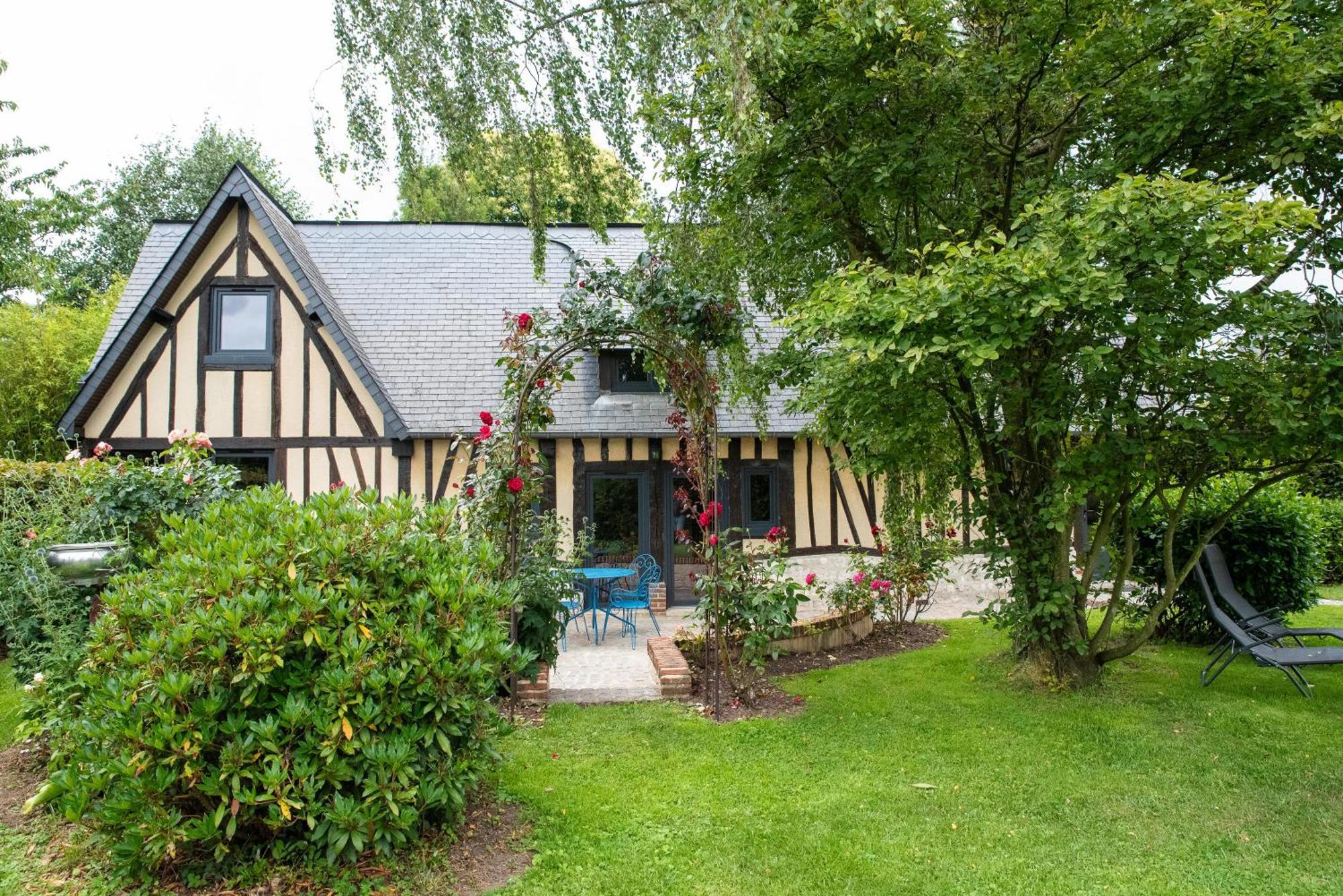 L'Aube Normande Villa Villequier Bagian luar foto