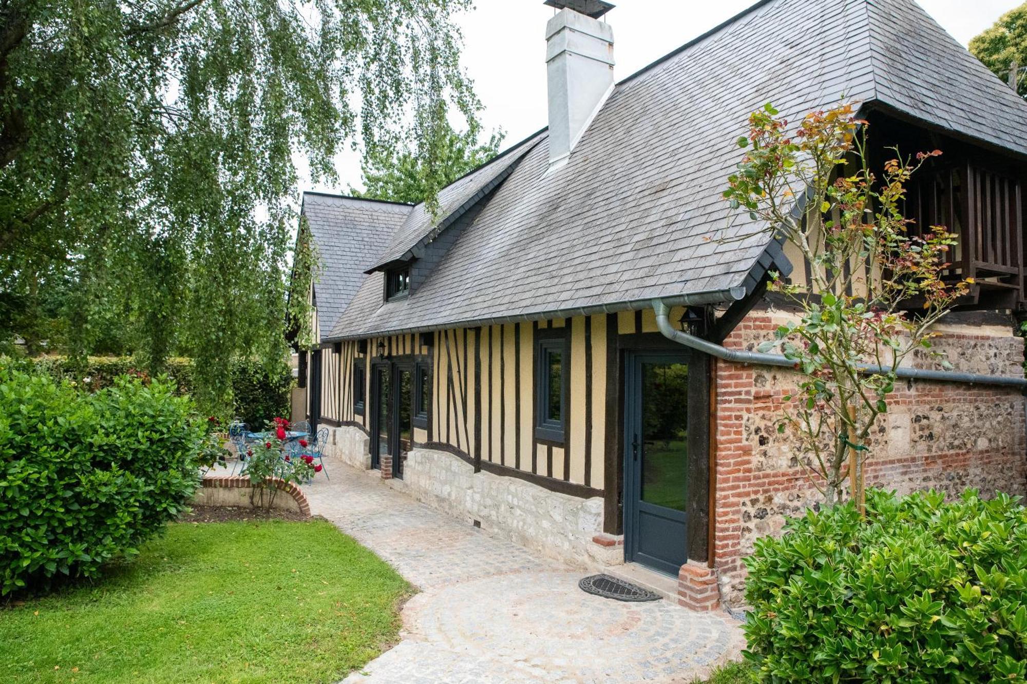 L'Aube Normande Villa Villequier Bagian luar foto