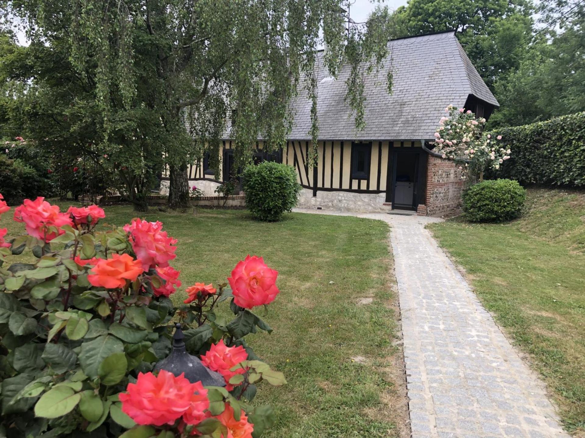 L'Aube Normande Villa Villequier Bagian luar foto